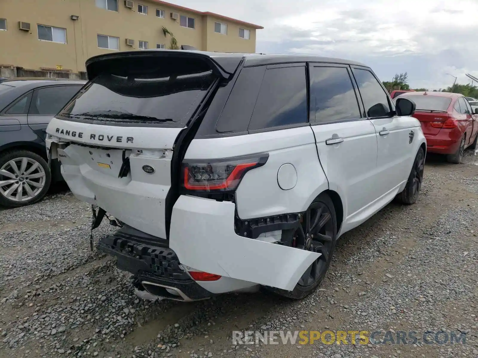 4 Фотография поврежденного автомобиля SALWV2SV1KA416225 LAND ROVER RANGEROVER 2019