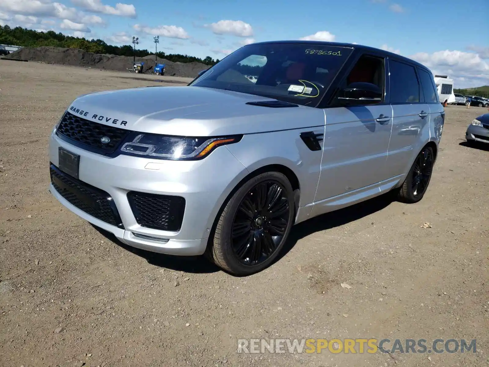 2 Фотография поврежденного автомобиля SALWV2SV5KA840006 LAND ROVER RANGEROVER 2019