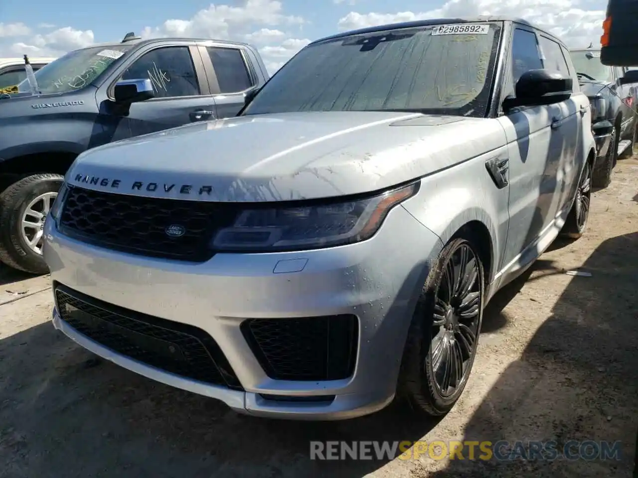 2 Фотография поврежденного автомобиля SALWV2SV7KA837527 LAND ROVER RANGEROVER 2019