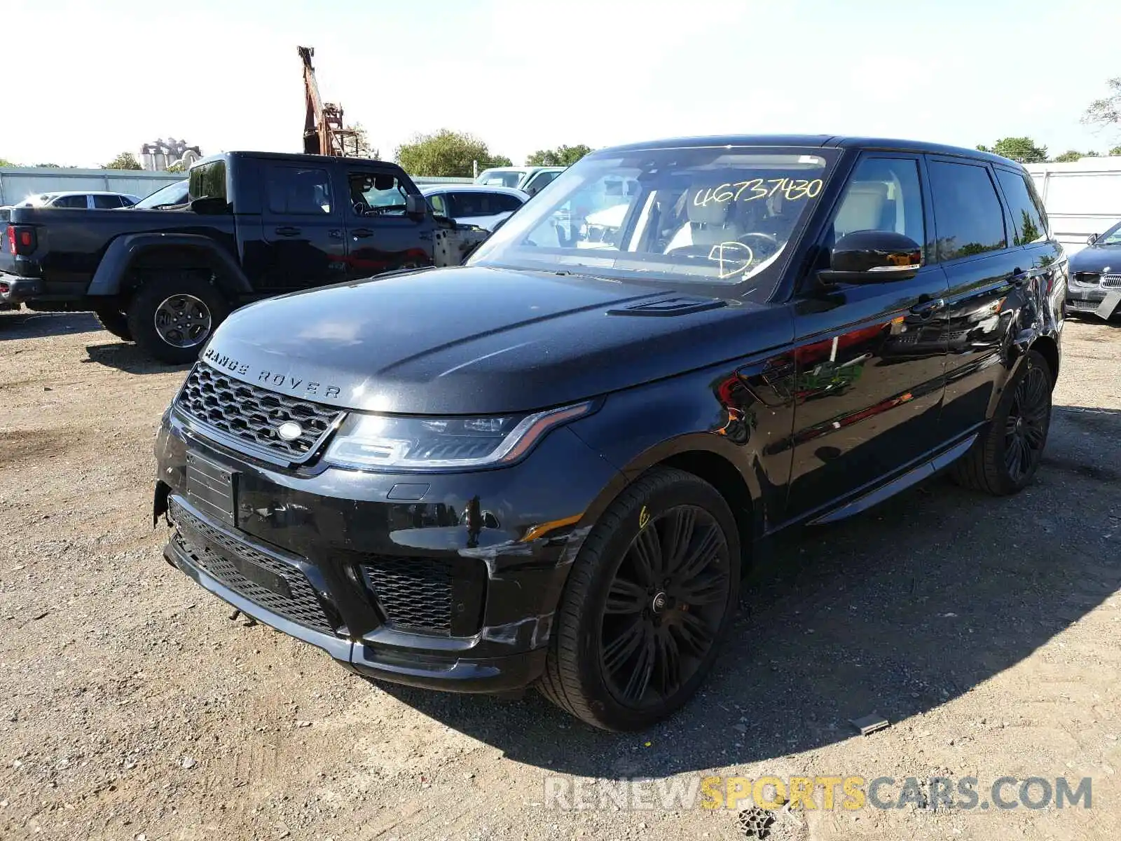 2 Фотография поврежденного автомобиля SALWV2SVXKA852748 LAND ROVER RANGEROVER 2019