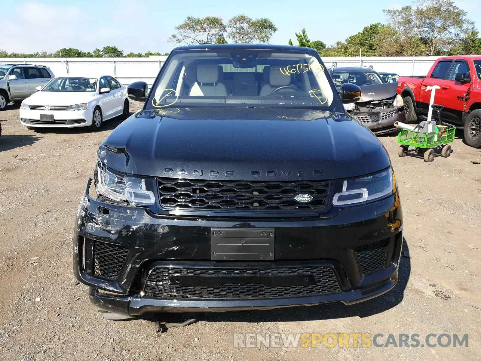 9 Photograph of a damaged car SALWV2SVXKA852748 LAND ROVER RANGEROVER 2019