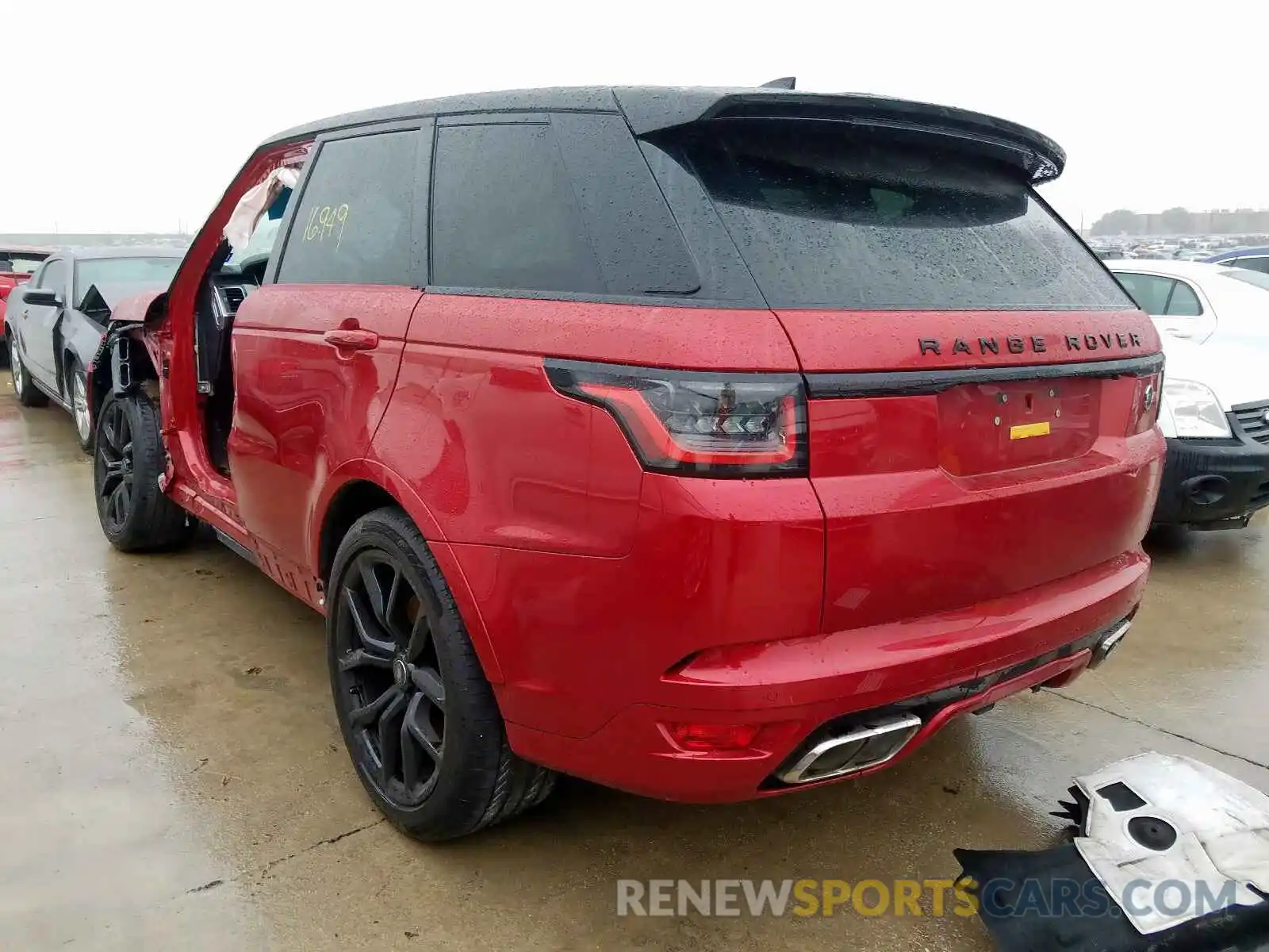 3 Photograph of a damaged car SALWZ2SEXKA819527 LAND ROVER RANGEROVER 2019