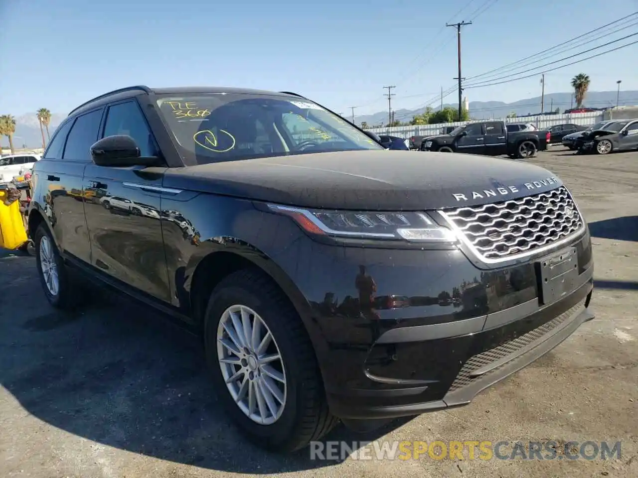 1 Photograph of a damaged car SALYA2EX0KA791153 LAND ROVER RANGEROVER 2019