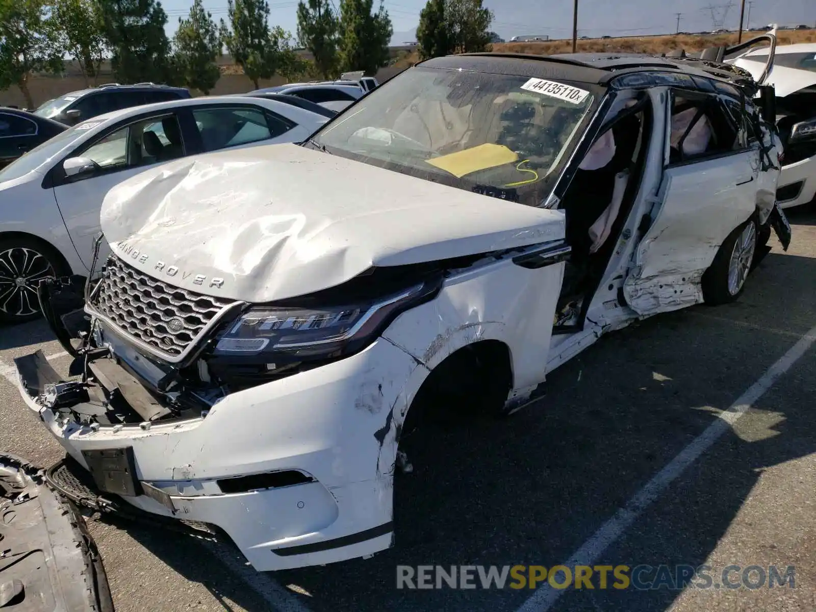 2 Photograph of a damaged car SALYA2EX3KA217730 LAND ROVER RANGEROVER 2019