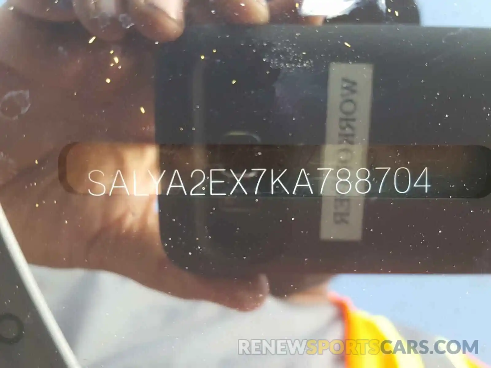 10 Photograph of a damaged car SALYA2EX7KA788704 LAND ROVER RANGEROVER 2019