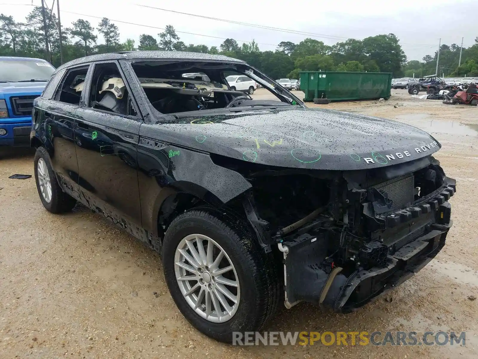 1 Photograph of a damaged car SALYA2EX9KA202097 LAND ROVER RANGEROVER 2019