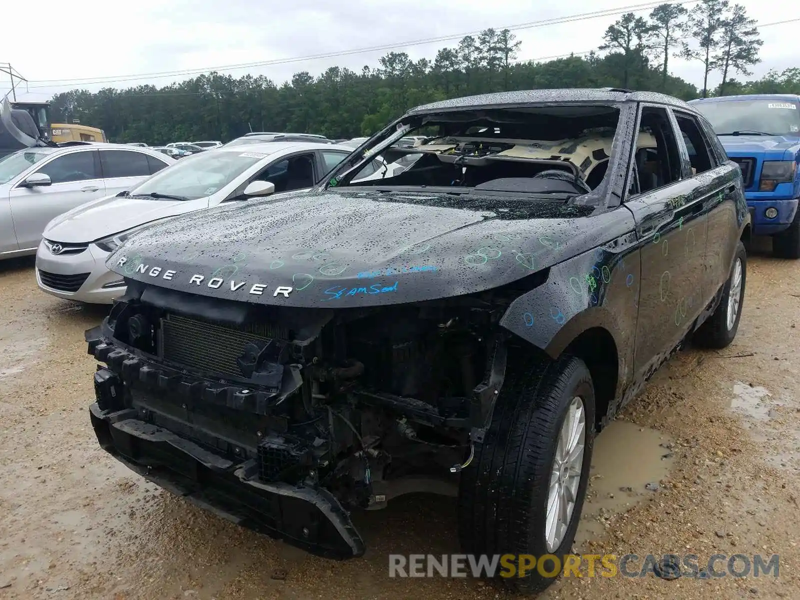 2 Photograph of a damaged car SALYA2EX9KA202097 LAND ROVER RANGEROVER 2019