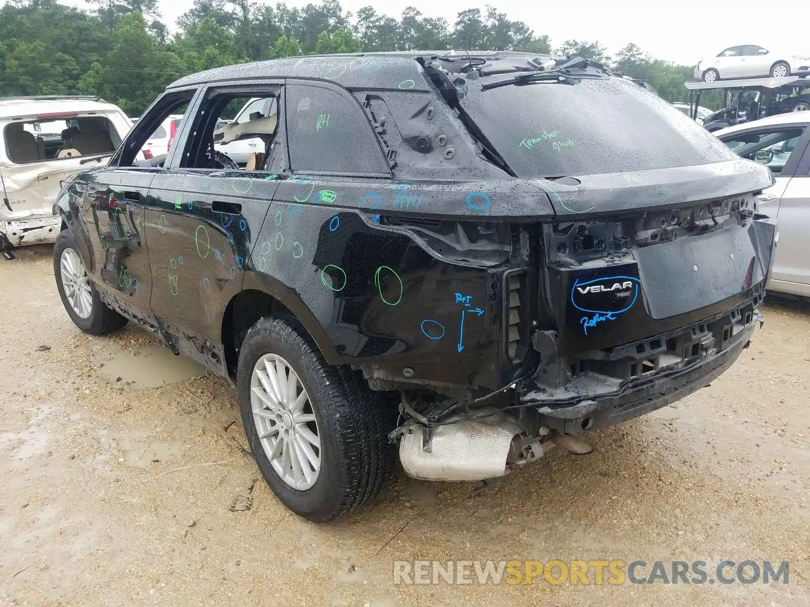 3 Photograph of a damaged car SALYA2EX9KA202097 LAND ROVER RANGEROVER 2019