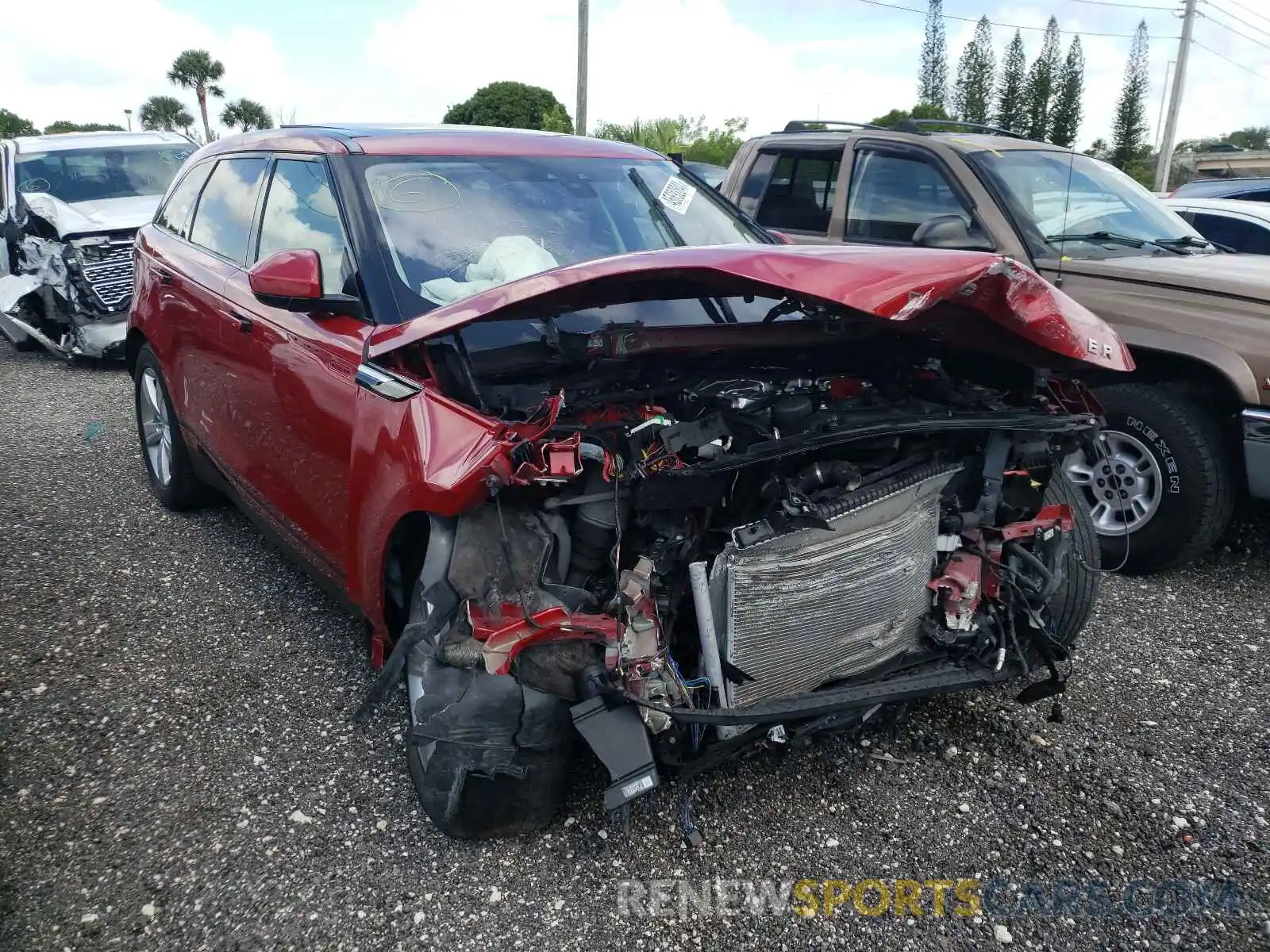 1 Photograph of a damaged car SALYB2EV4KA794603 LAND ROVER RANGEROVER 2019