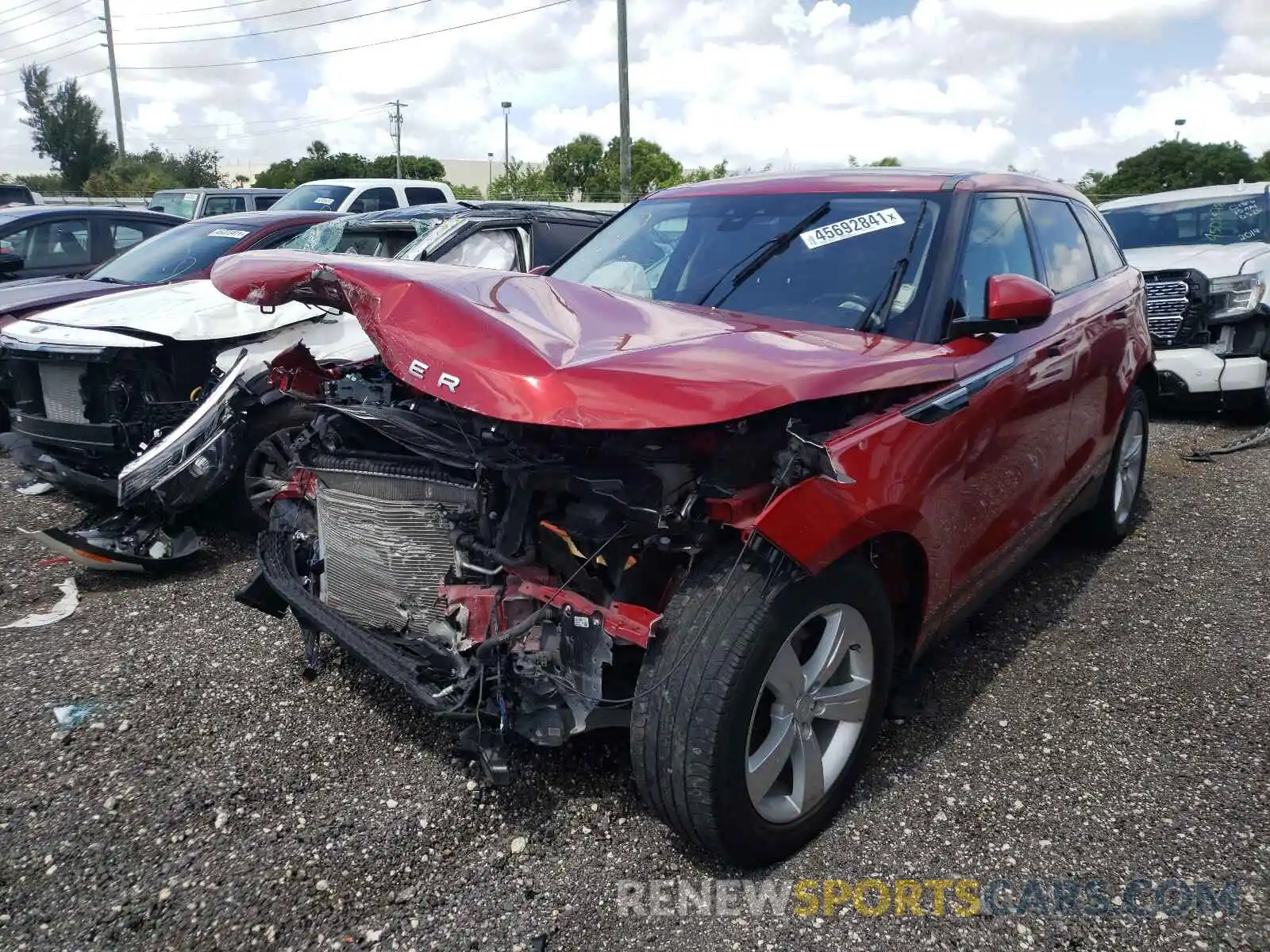 2 Photograph of a damaged car SALYB2EV4KA794603 LAND ROVER RANGEROVER 2019