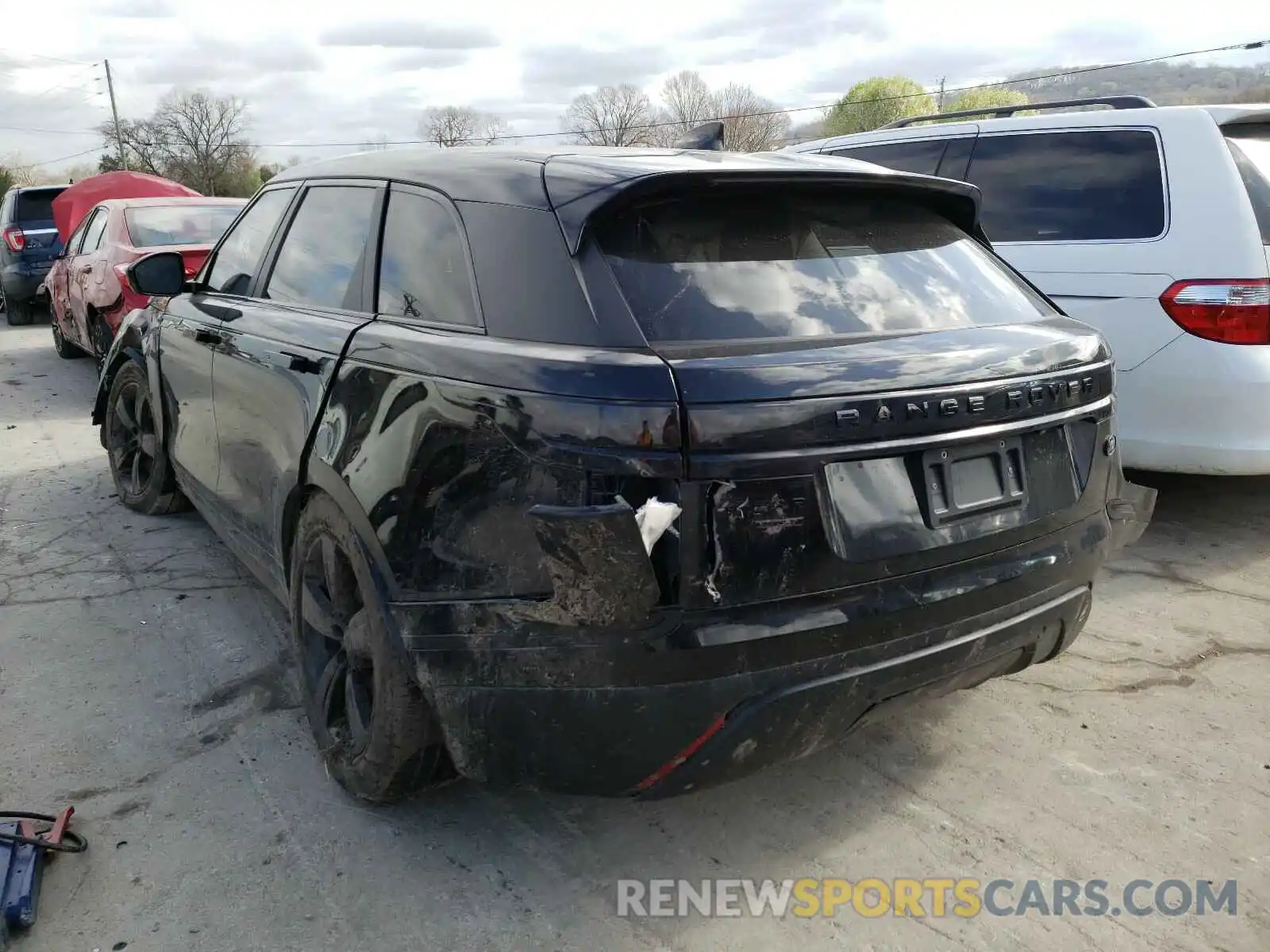 3 Фотография поврежденного автомобиля SALYB2EV6KA795655 LAND ROVER RANGEROVER 2019