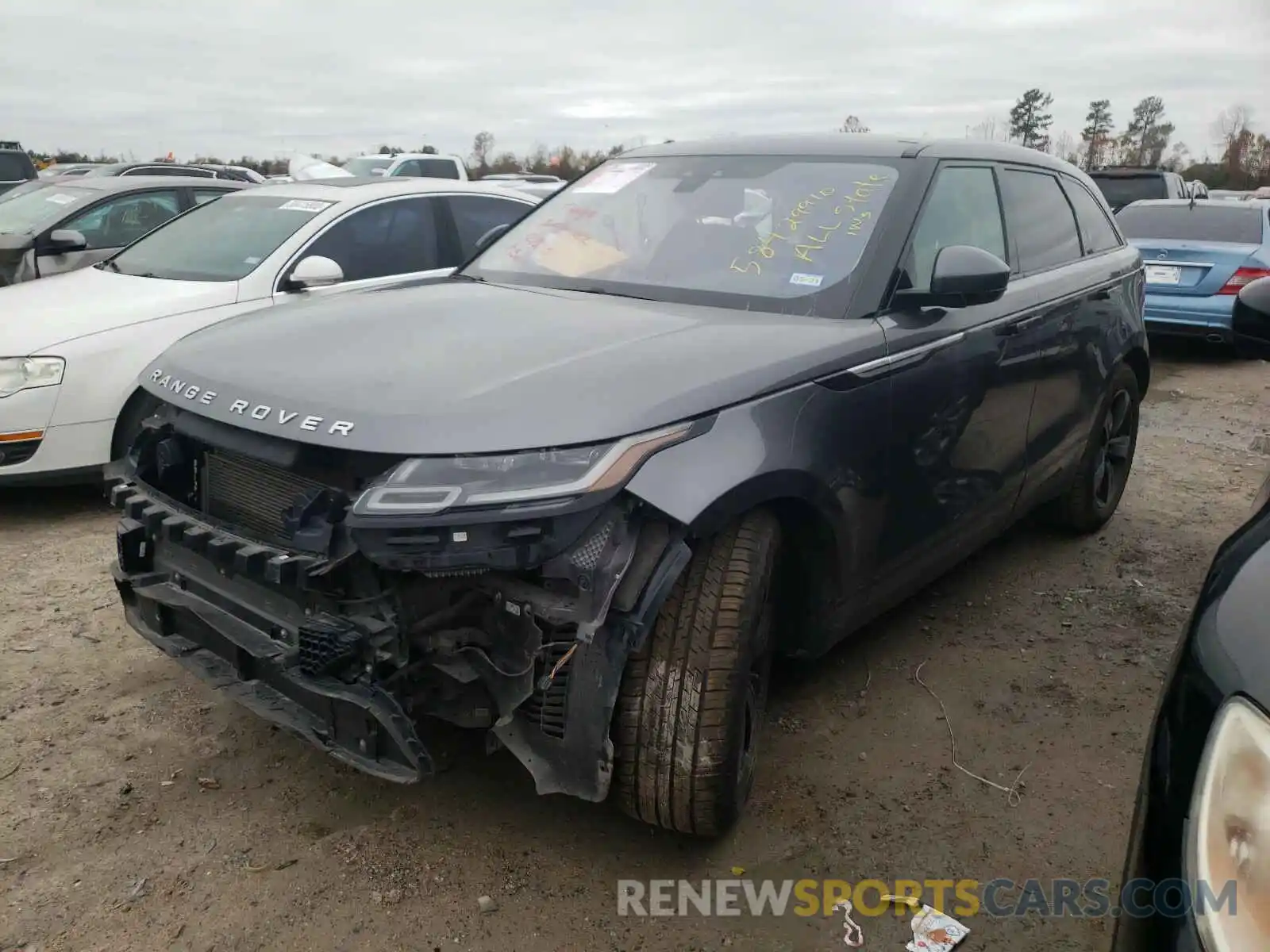 2 Photograph of a damaged car SALYB2EV7KA797284 LAND ROVER RANGEROVER 2019