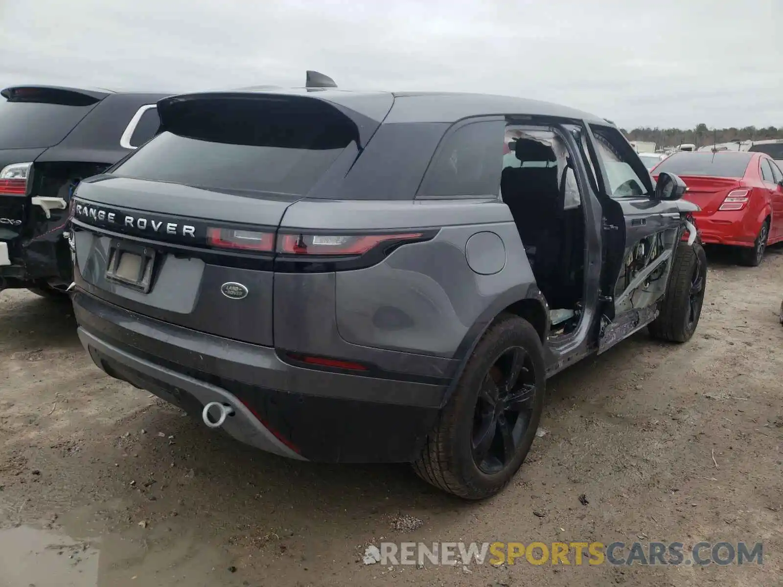 4 Фотография поврежденного автомобиля SALYB2EV7KA797284 LAND ROVER RANGEROVER 2019