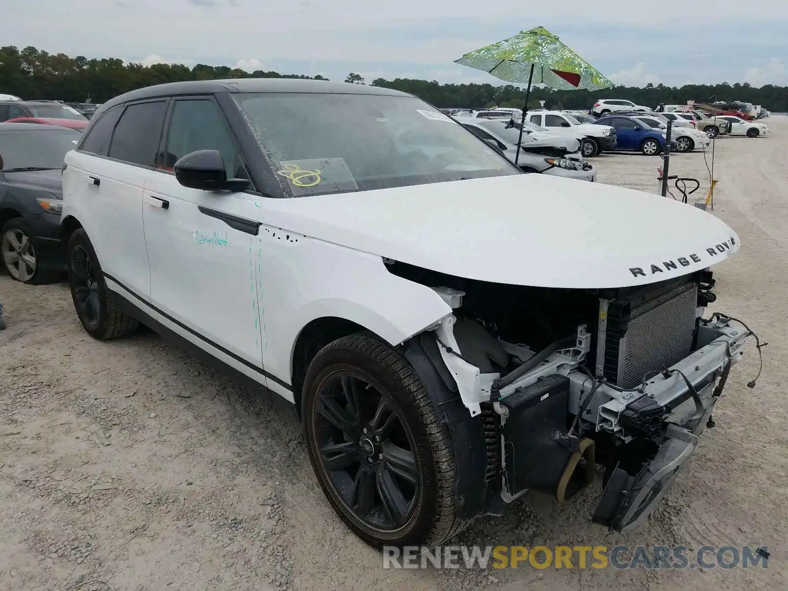 1 Photograph of a damaged car SALYB2EX1KA205041 LAND ROVER RANGEROVER 2019