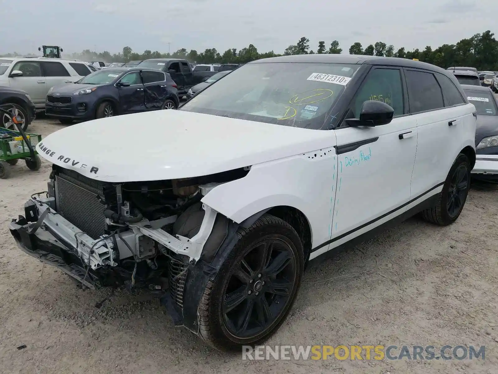 2 Photograph of a damaged car SALYB2EX1KA205041 LAND ROVER RANGEROVER 2019