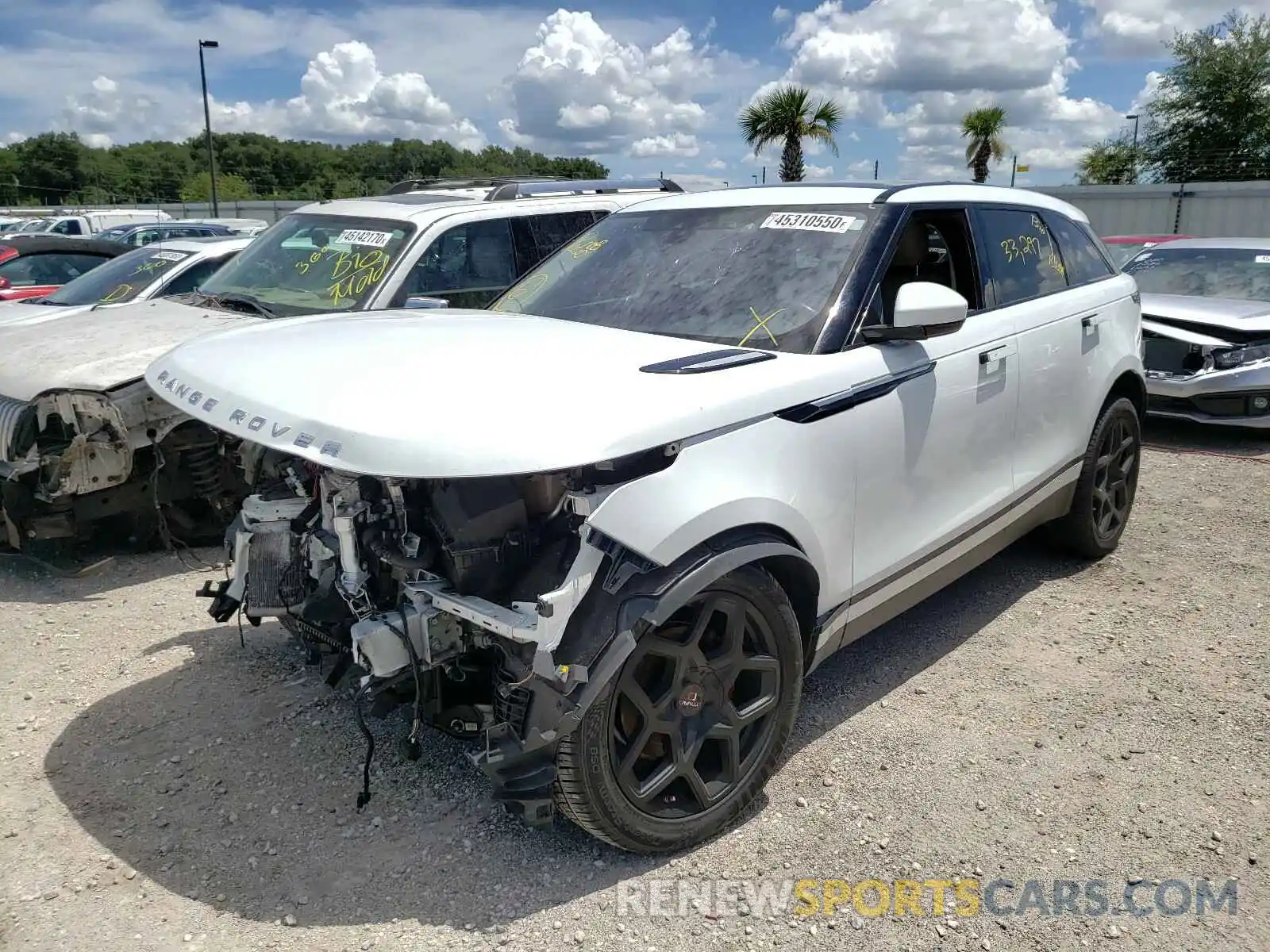 2 Photograph of a damaged car SALYB2EX2KA798389 LAND ROVER RANGEROVER 2019