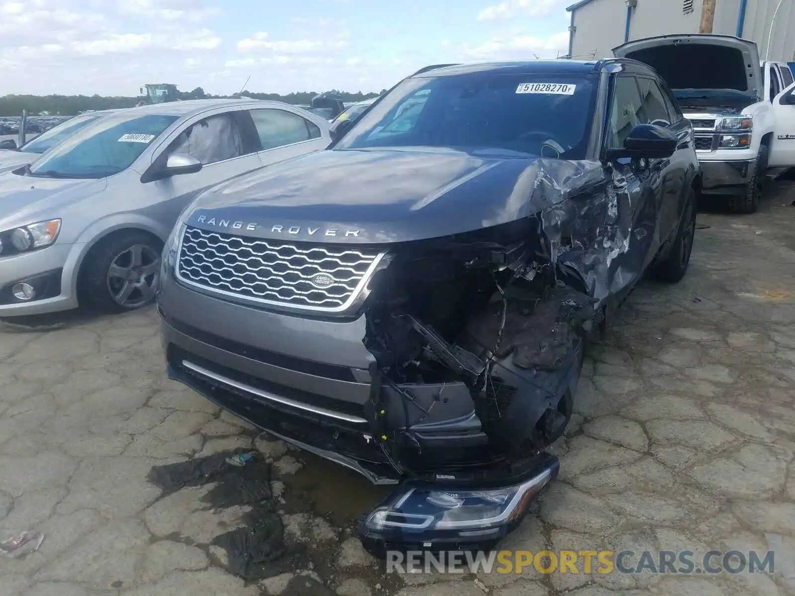 2 Photograph of a damaged car SALYB2EX6KA222742 LAND ROVER RANGEROVER 2019
