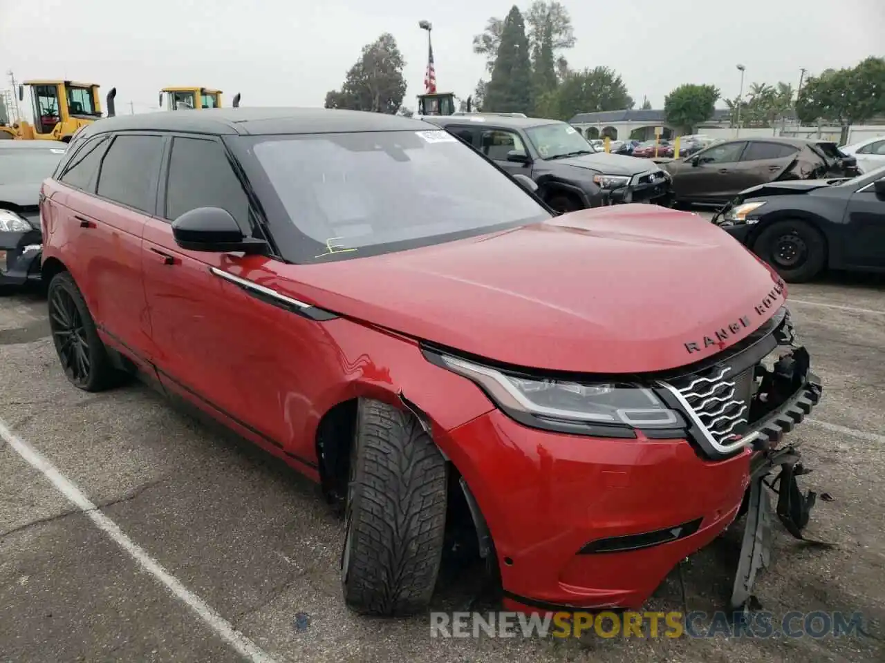 1 Photograph of a damaged car SALYB2EX6KA795804 LAND ROVER RANGEROVER 2019