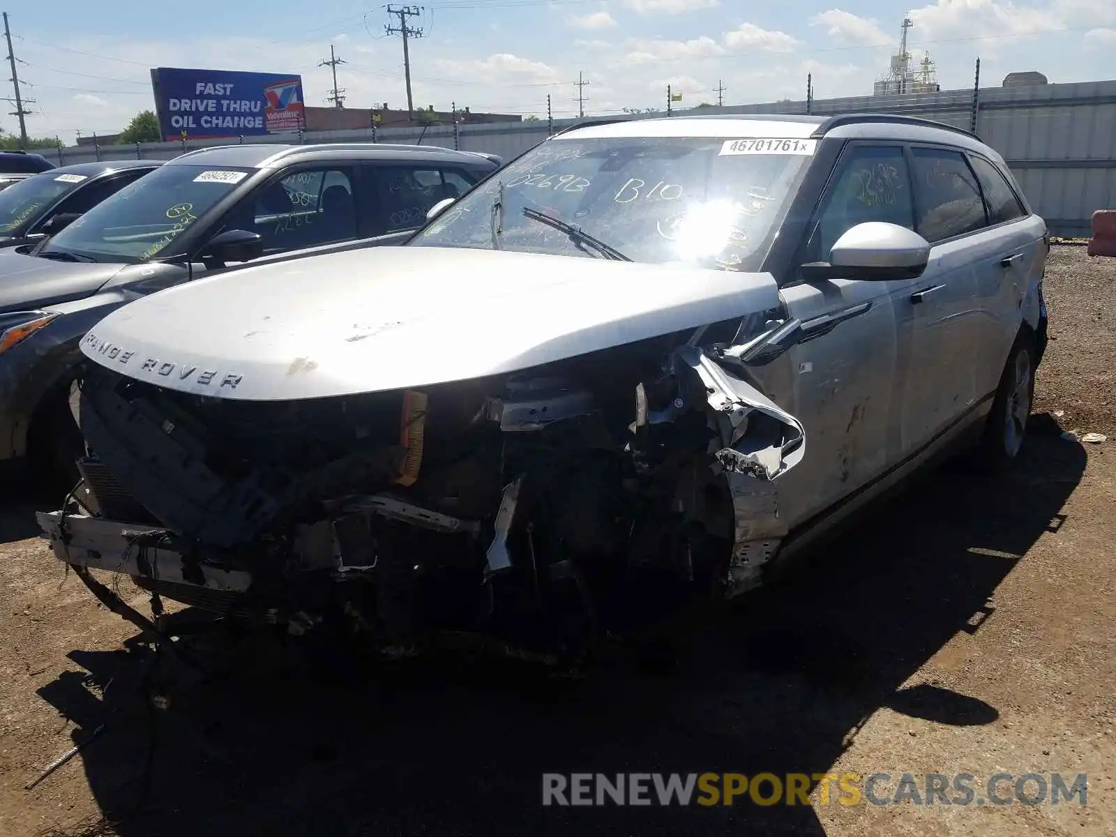 2 Photograph of a damaged car SALYB2EX6KA797701 LAND ROVER RANGEROVER 2019