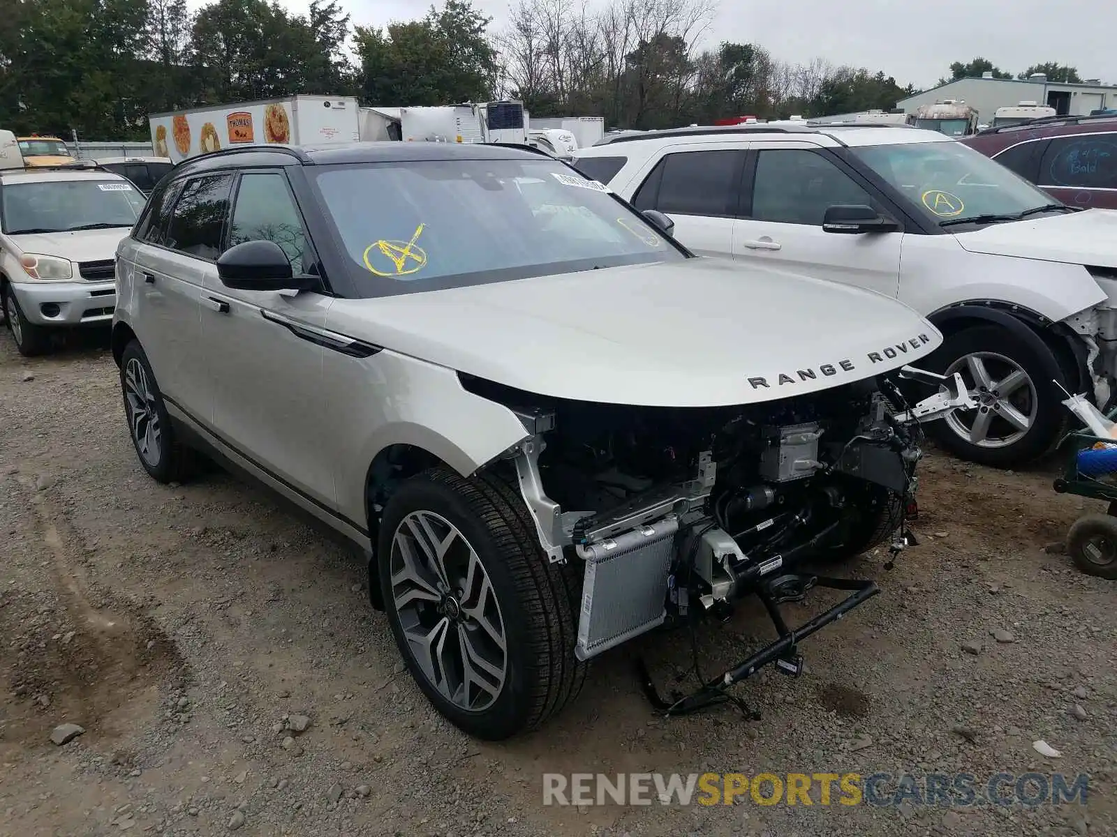 1 Photograph of a damaged car SALYB2EX8KA210351 LAND ROVER RANGEROVER 2019