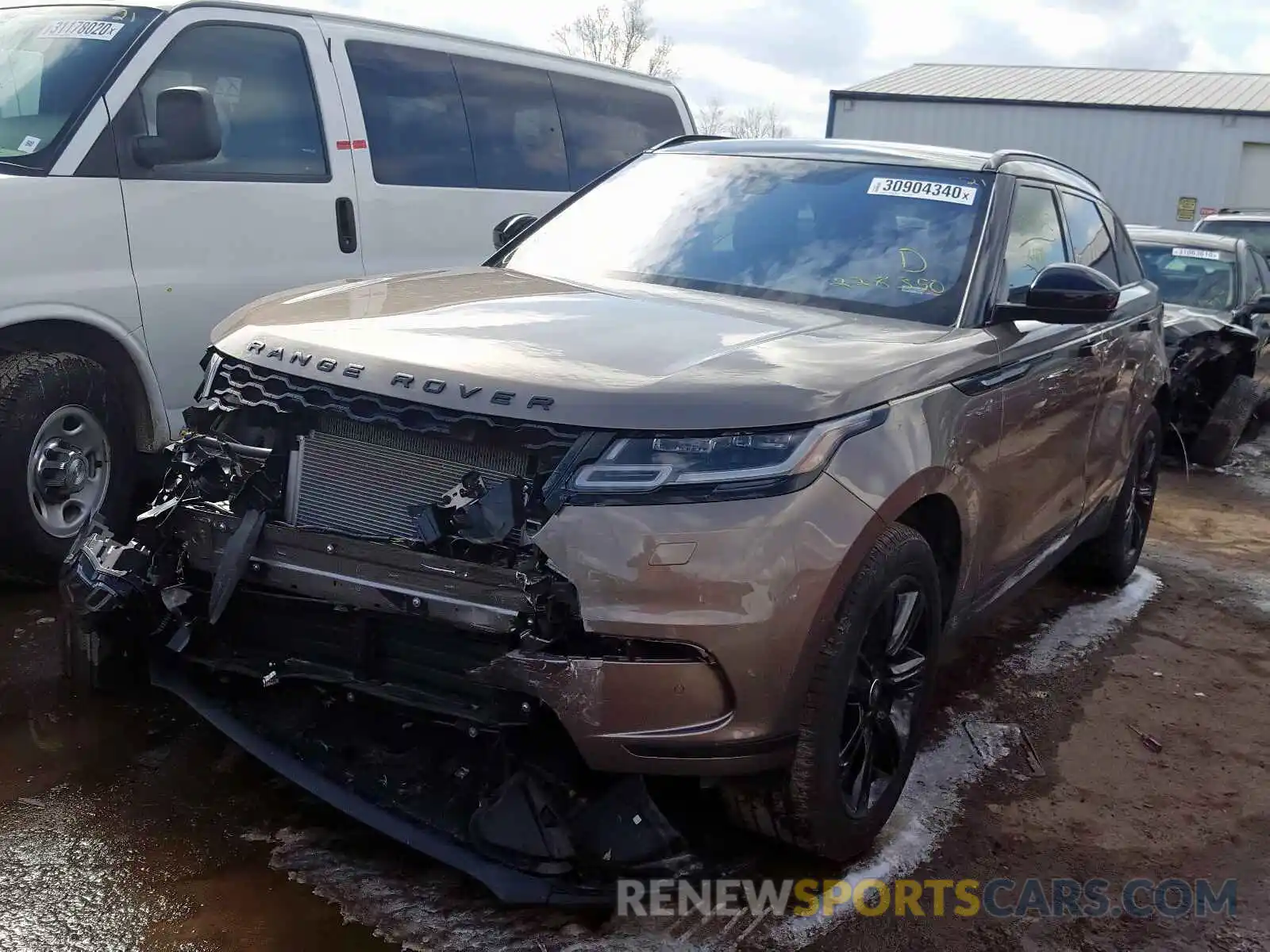 2 Photograph of a damaged car SALYB2EX8KA228350 LAND ROVER RANGEROVER 2019