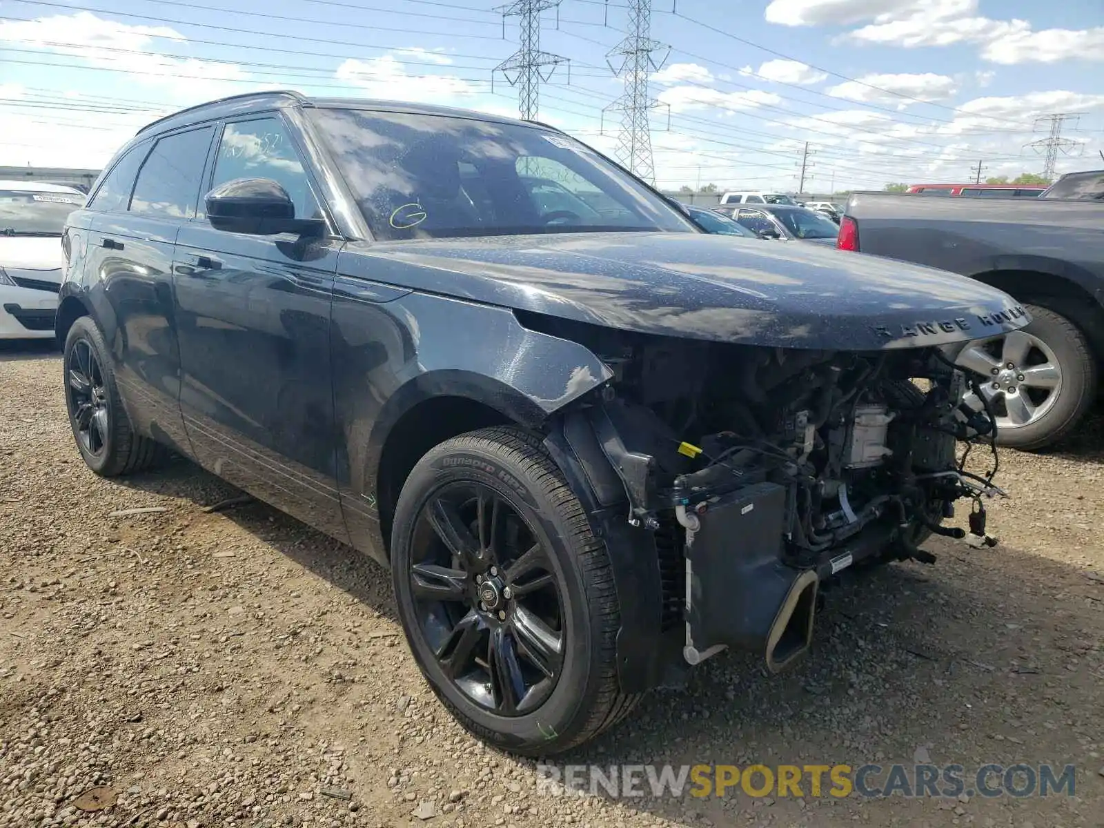 1 Photograph of a damaged car SALYB2EXXKA202753 LAND ROVER RANGEROVER 2019