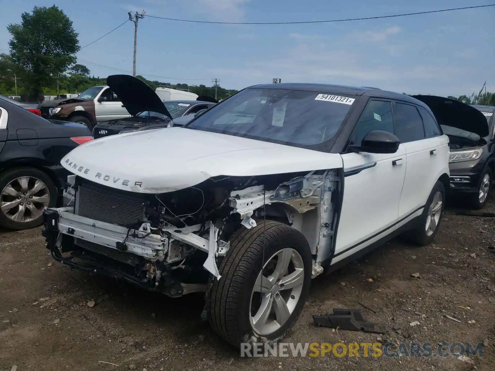 2 Photograph of a damaged car SALYB2EXXKA219956 LAND ROVER RANGEROVER 2019