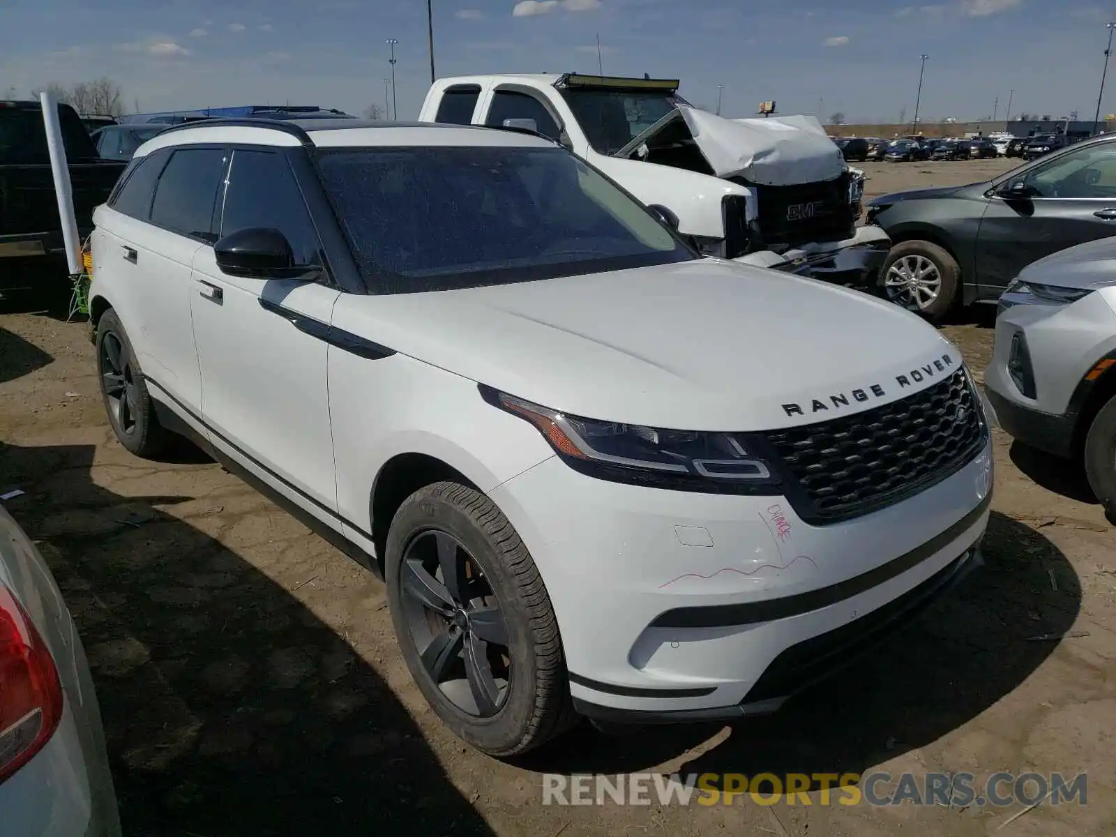 1 Фотография поврежденного автомобиля SALYB2EXXKA787088 LAND ROVER RANGEROVER 2019