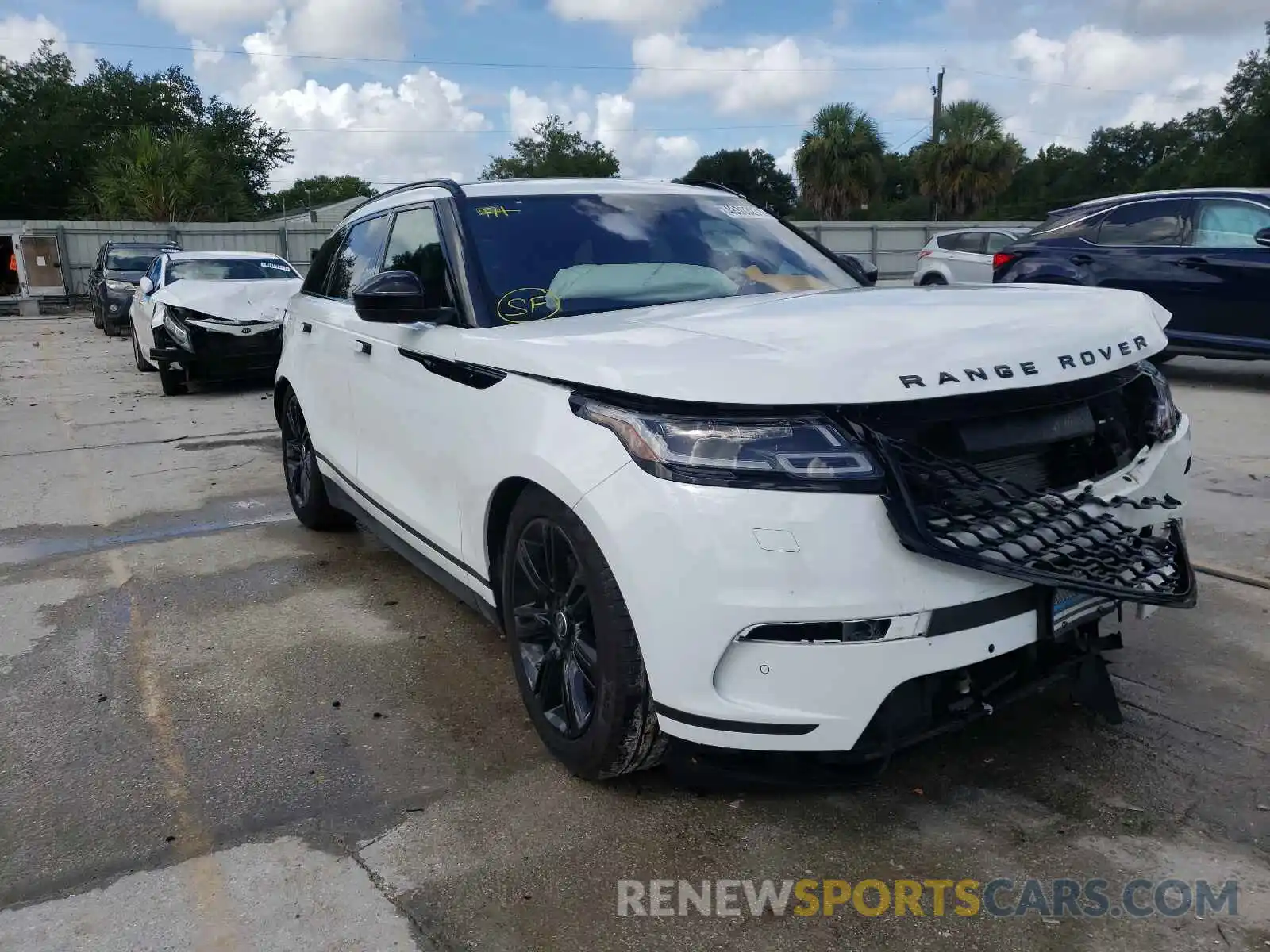 1 Photograph of a damaged car SALYB2FV5KA227167 LAND ROVER RANGEROVER 2019