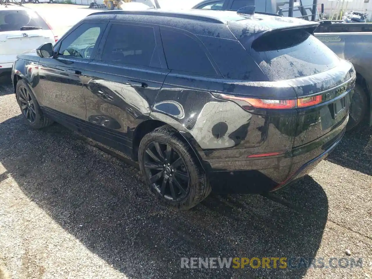 3 Photograph of a damaged car SALYL2EN1KA218111 LAND ROVER RANGEROVER 2019