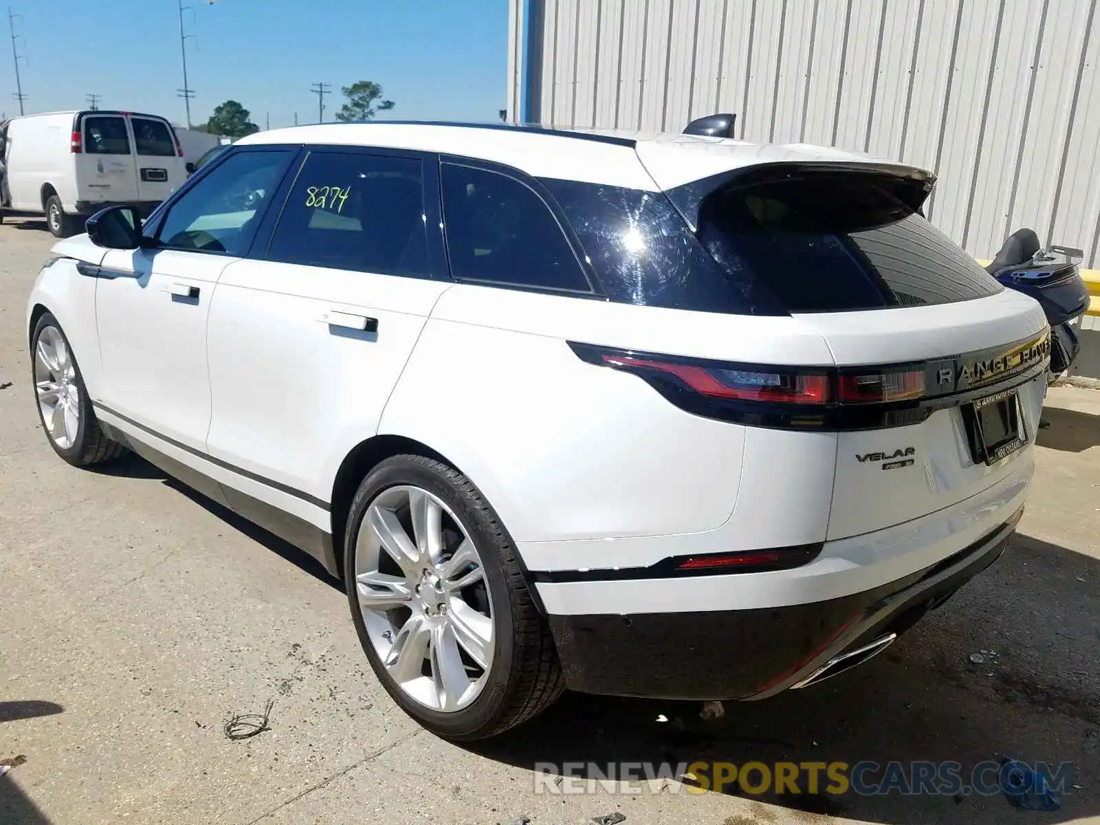 3 Фотография поврежденного автомобиля SALYL2EV0KA785457 LAND ROVER RANGEROVER 2019