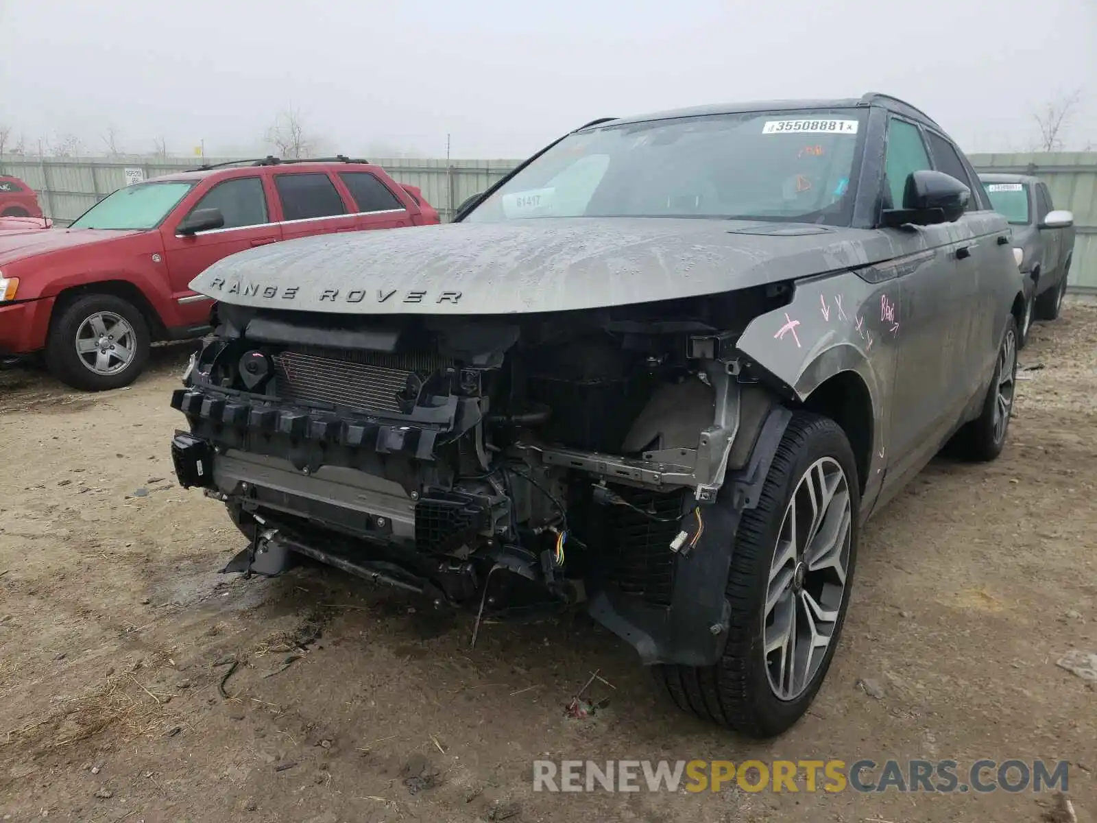 2 Photograph of a damaged car SALYL2EX1KA208728 LAND ROVER RANGEROVER 2019