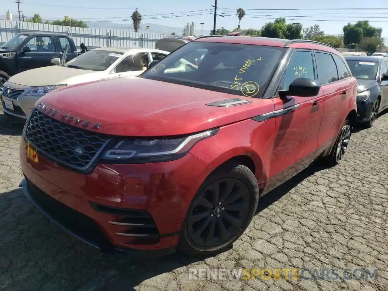 2 Фотография поврежденного автомобиля SALYL2EX2KA206325 LAND ROVER RANGEROVER 2019