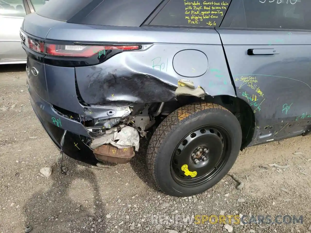 9 Photograph of a damaged car SALYL2EX3KA789195 LAND ROVER RANGEROVER 2019