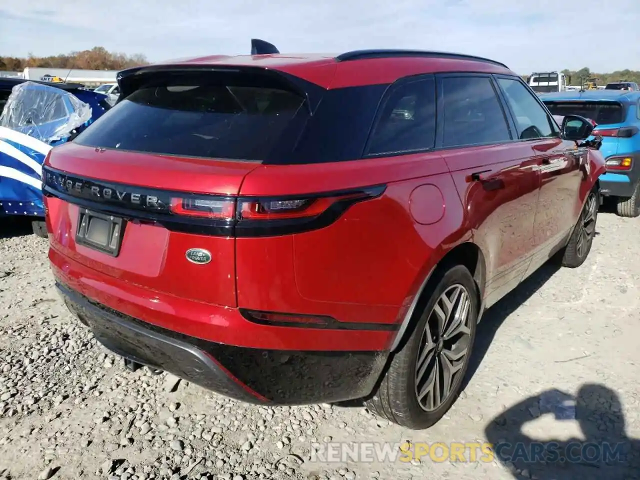 4 Фотография поврежденного автомобиля SALYL2EX4KA788041 LAND ROVER RANGEROVER 2019