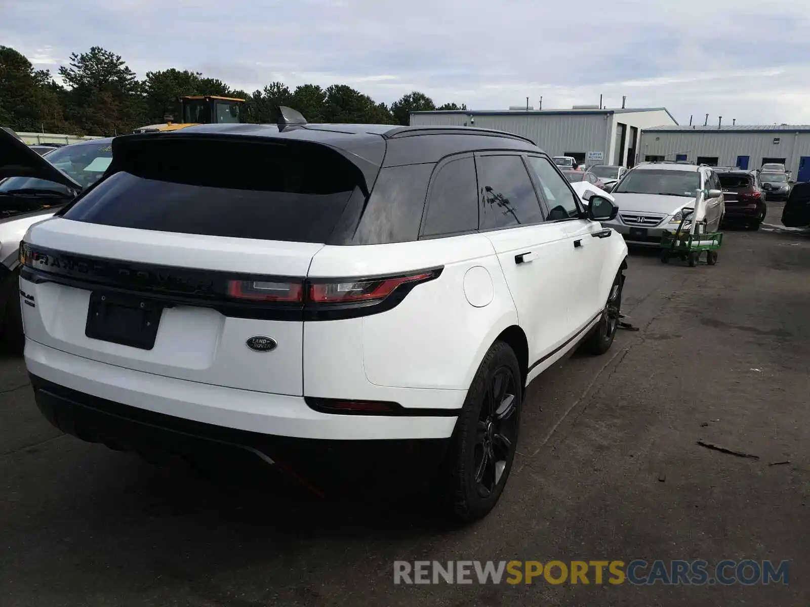 4 Фотография поврежденного автомобиля SALYL2EX7KA205428 LAND ROVER RANGEROVER 2019