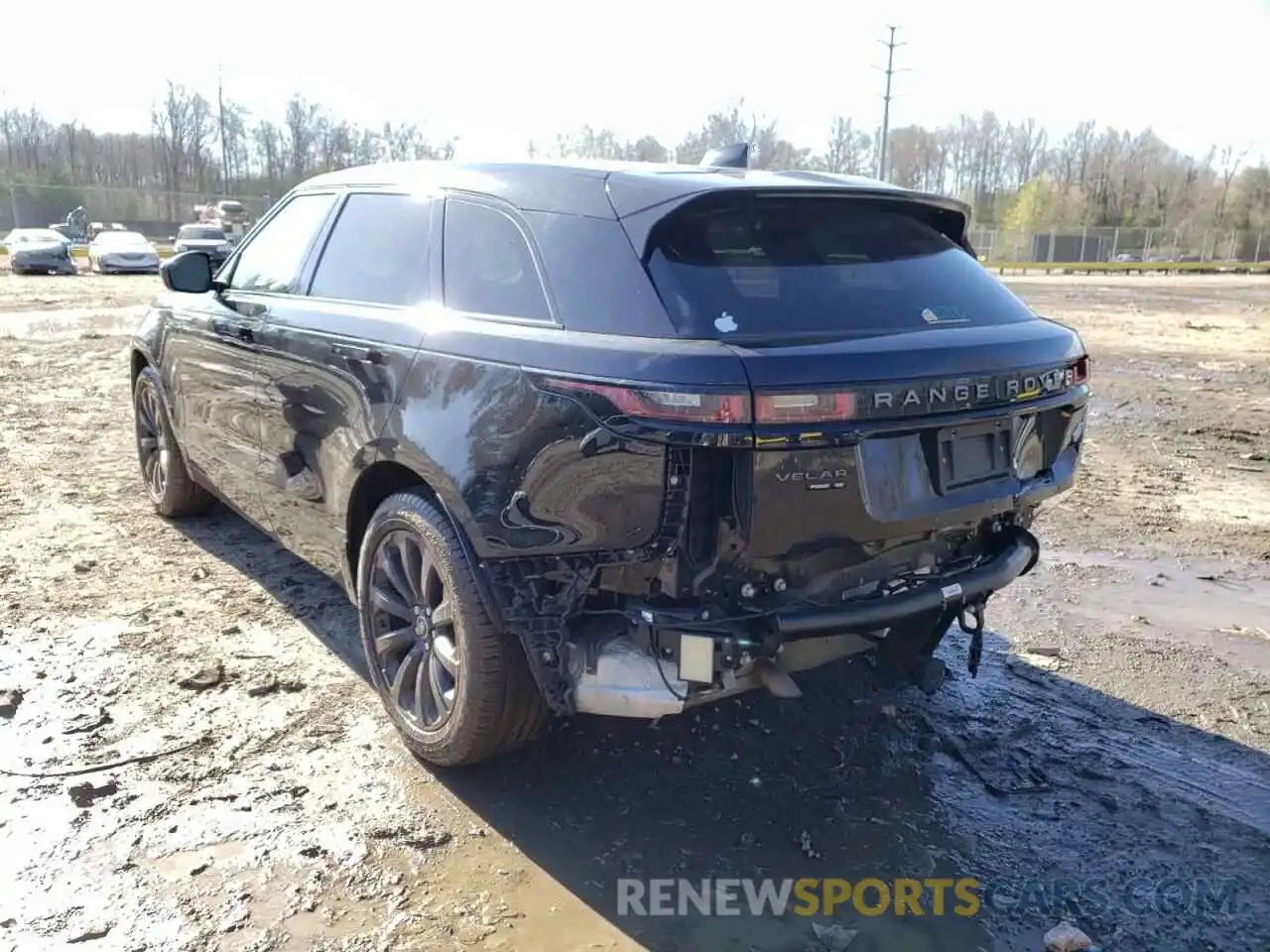 3 Photograph of a damaged car SALYL2EX7KA213318 LAND ROVER RANGEROVER 2019