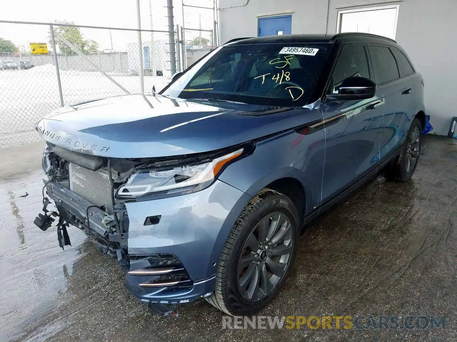 2 Фотография поврежденного автомобиля SALYL2EX8KA797969 LAND ROVER RANGEROVER 2019