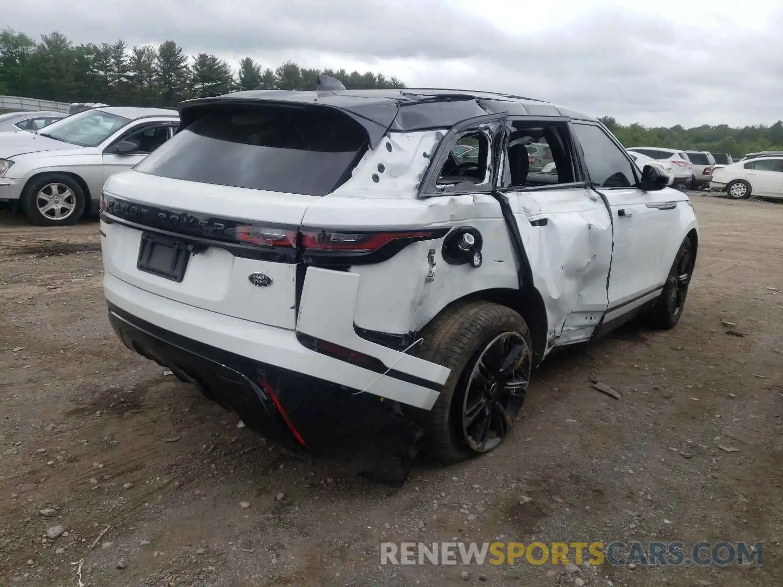 4 Фотография поврежденного автомобиля SALYL2EX9KA783272 LAND ROVER RANGEROVER 2019