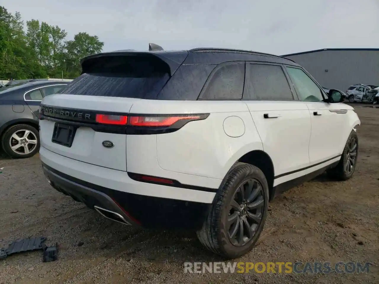 4 Фотография поврежденного автомобиля SALYL2FV6KA207085 LAND ROVER RANGEROVER 2019