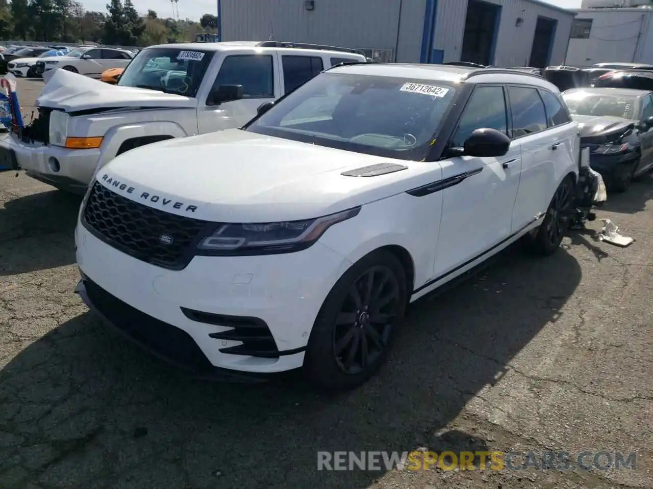 2 Photograph of a damaged car SALYL2FV9KA219103 LAND ROVER RANGEROVER 2019