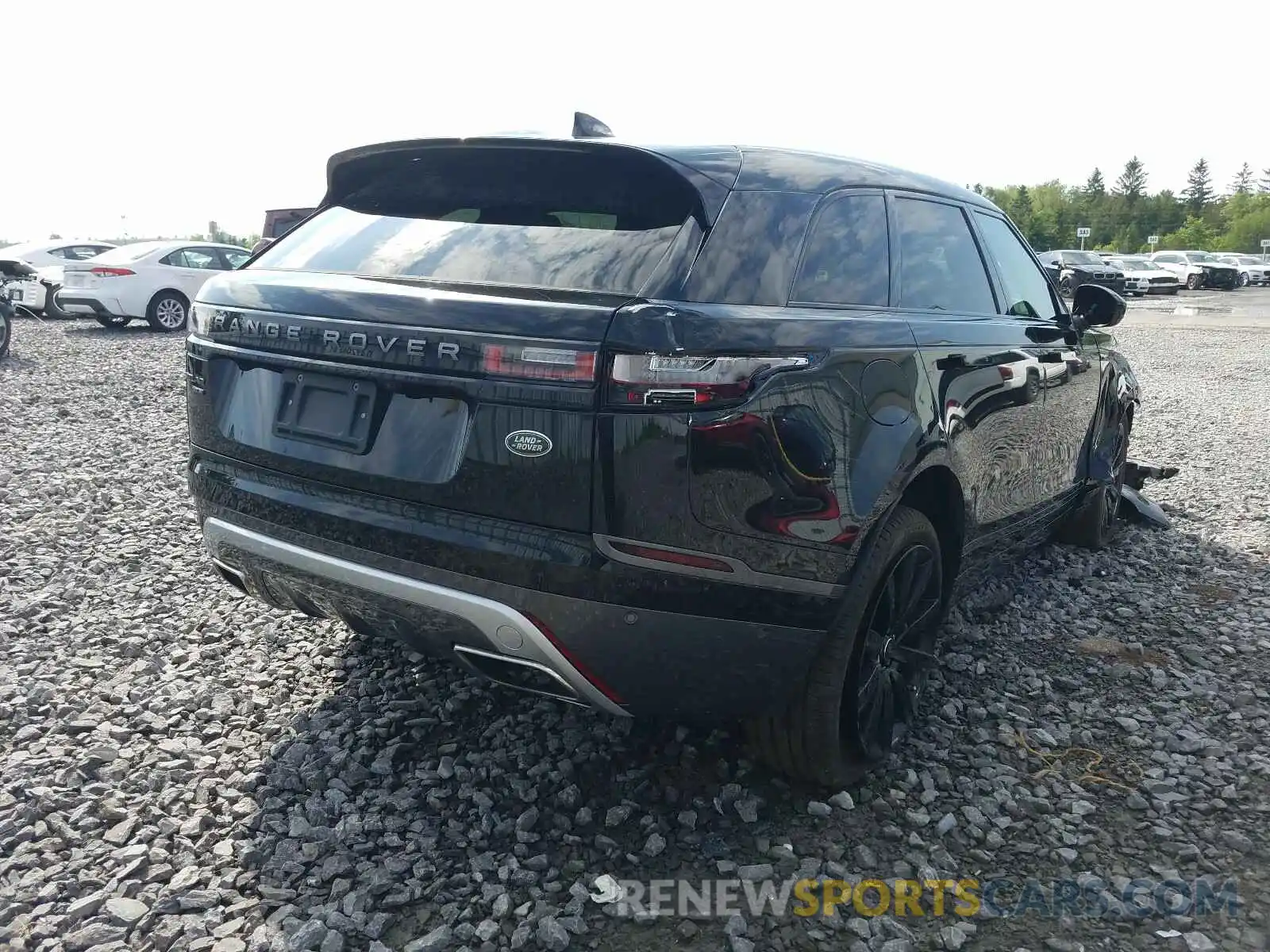 4 Фотография поврежденного автомобиля SALYL2FX5KA782490 LAND ROVER RANGEROVER 2019