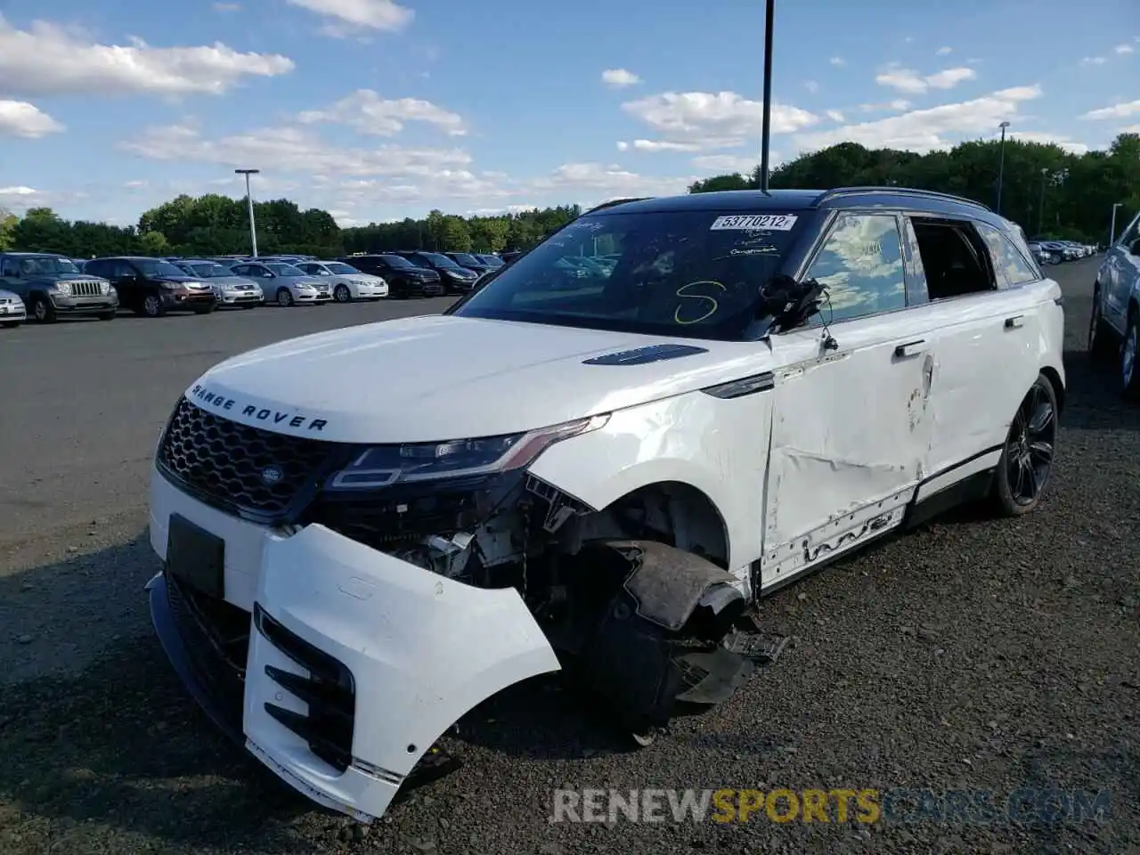 2 Photograph of a damaged car SALYM2EV2KA226232 LAND ROVER RANGEROVER 2019