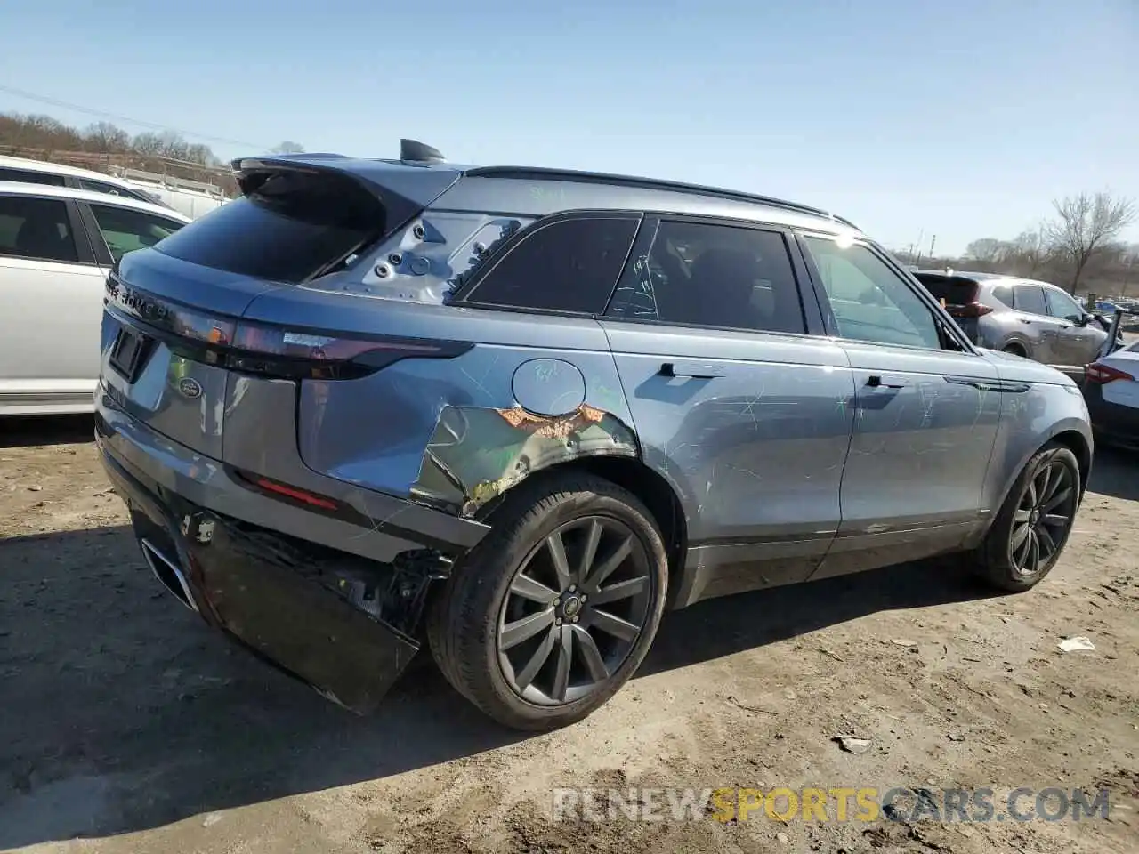 3 Фотография поврежденного автомобиля SALYM2EV2KA226604 LAND ROVER RANGEROVER 2019