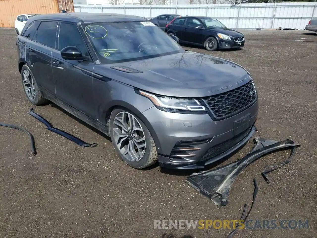 1 Photograph of a damaged car SALYM2EVXKA203815 LAND ROVER RANGEROVER 2019