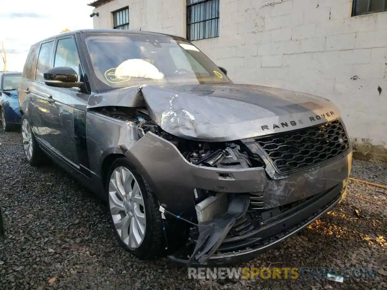 1 Photograph of a damaged car SALGR2SU2LA599586 LAND ROVER RANGEROVER 2020