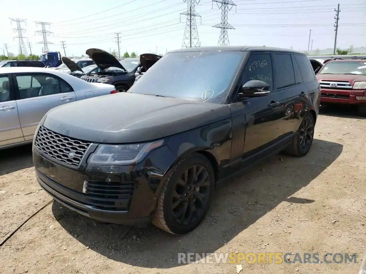 2 Photograph of a damaged car SALGR2SU5LA599999 LAND ROVER RANGEROVER 2020