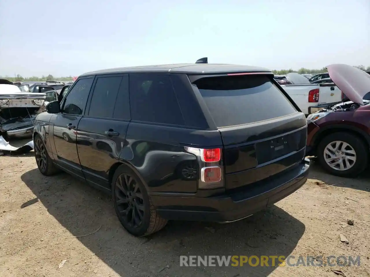 3 Photograph of a damaged car SALGR2SU5LA599999 LAND ROVER RANGEROVER 2020