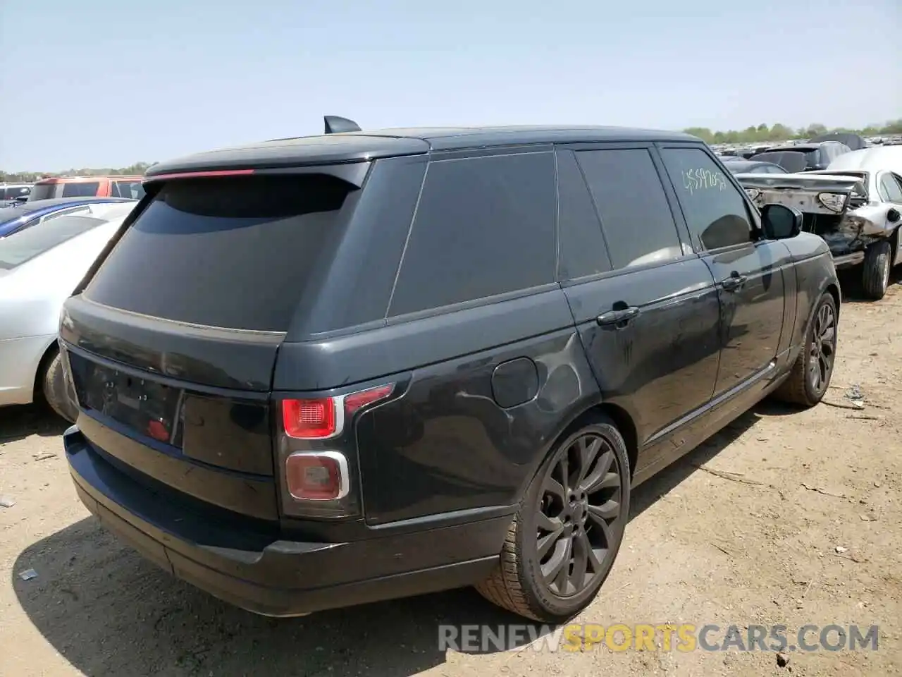 4 Photograph of a damaged car SALGR2SU5LA599999 LAND ROVER RANGEROVER 2020