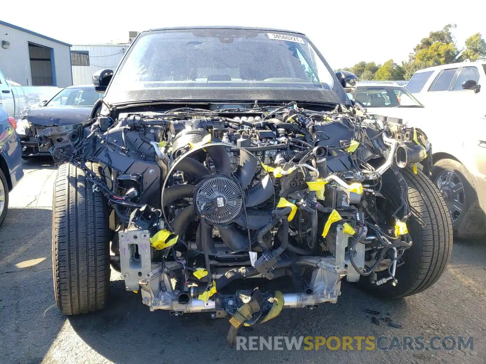 9 Photograph of a damaged car SALGR2SU6LA599140 LAND ROVER RANGEROVER 2020